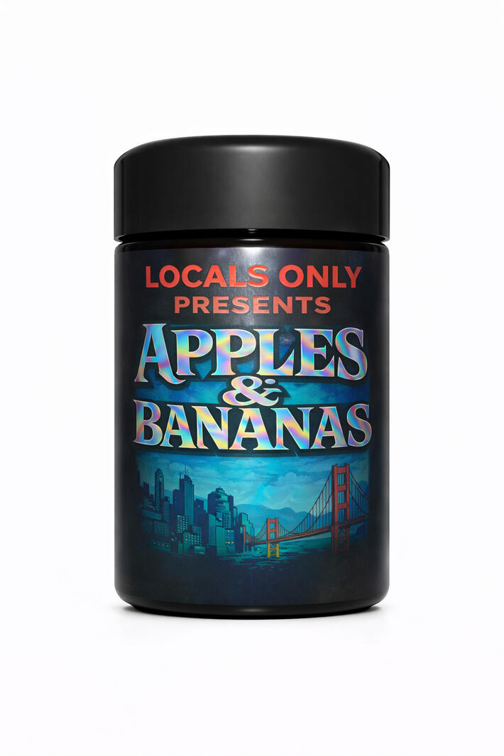 Locals Only Apples &amp; Bananas